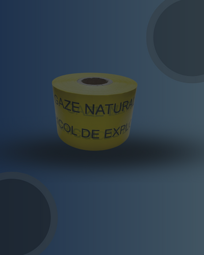 Banda avertizoare personalizata